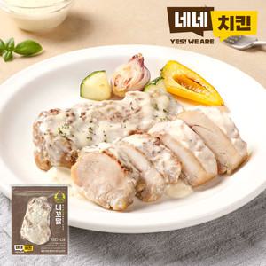 [네네치킨] 네꼬닭 순살닭다리 화이트어니언맛 4팩