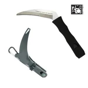 곰빵몰 캠핑 미니 톱낫 나무 자르는 땅 평탄화 낫