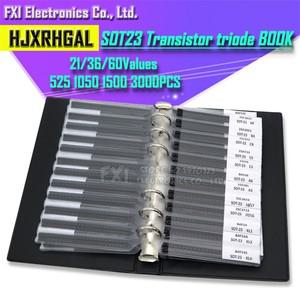 SMD 트랜지스터 삼극관 키트 SOT23 ibuw 일반적으로 모듬 샘플 도서 칩 S8050 S9012 TL431 BC847 MMBT2222