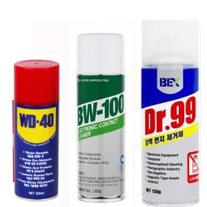 BW-100 접점부활제 225g 450g 2종 컴퓨터세척제 기판세척 접점윤활제 PCB청소 BW100 WD40 WD-40 DR99