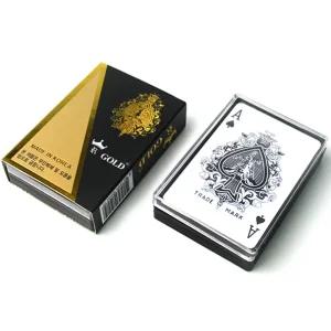 로얄골드카드  트럼프카드 훌라 포커 게임 마술 학습준비물 국산