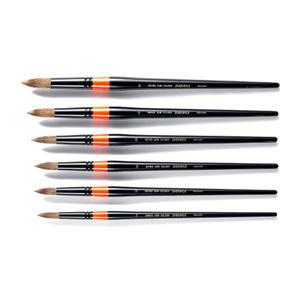 바바라 300R 수채화붓 낱자루, 00호,0호,2호,4호,6호,8호,10호,12호