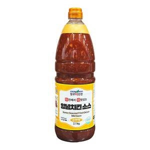 청우 더진한 양념치킨 순한맛소스 2.1kg