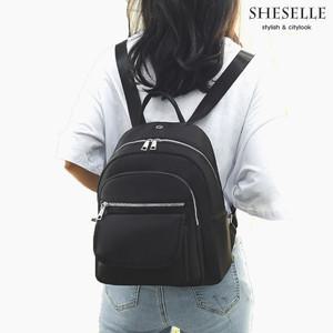 쉬즈엘 제니하운드 여성백팩 학생 직장인 가죽 여자 백팩