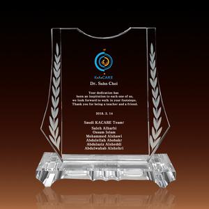 S-800 최고급 화이트크리스탈 감사패 당일제작 상패