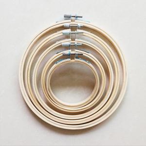 대나무 수틀 원형 자수틀 8 10 13 15 18 20 23 26 30 34 37cm