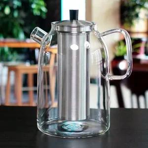 사마도요 직화 내열유리 티포트 TZ005 2000ml대용량