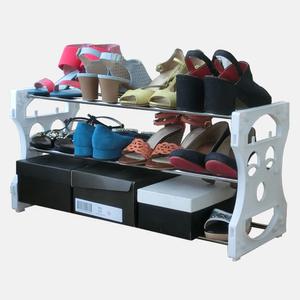 스마일 오픈 신발장 3단 좁은 현관 신발 정리대 오픈 아파트 현관장 수납장 틈새 사무실 인테리어