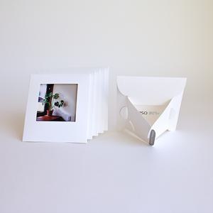 폴라로이드 스퀘어(인스탁스 사이즈) 세우는 종이액자 5P