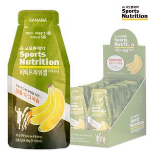 코오롱 퍼펙트 파워젤 24포 1박스(바나나맛)마라톤/자전거/수영/등산/헬스 보충제