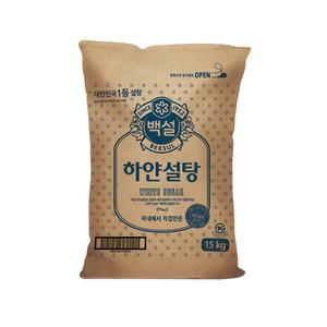 백설 하얀설탕 15kg