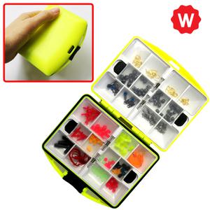 낚시 소품케이스 좁쌀 봉돌 면사매듭 반달 구슬 스냅도래 줄낚시 낚시소품 채비세트