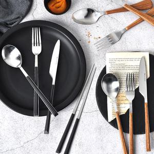 내츄럴우드 포크 커트러리 양식기