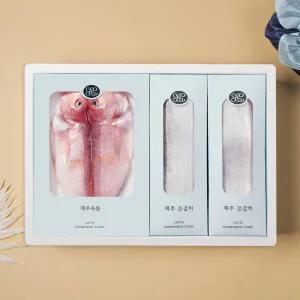 [롯데백화점]모슬포 특선 제주 옥돔·은갈치 세트 (총1kg/옥돔400g,갈치600g)