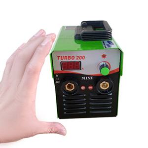 터보 미니 아크 전기 용접기 TURBO-200A 자동면