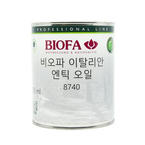 비오파 이탈리안 엔틱오일 8740 (750ml) 원목 관리 가구 오일