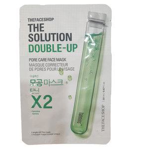 더페이스샵 더솔루션 더블업 모공 마스크