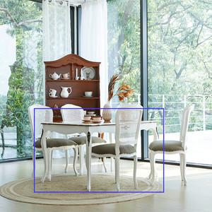 [리체갤러리] 수입엔틱 아트라제 4인 식탁 테이블