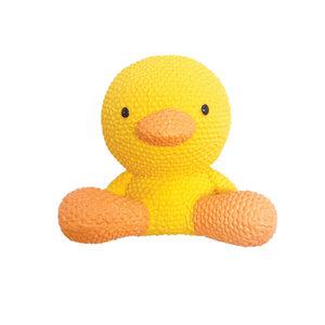 칼리 천연라텍스 라텍스오리 강아지장난감 치석제거 소리 삑삑이 애견장난감