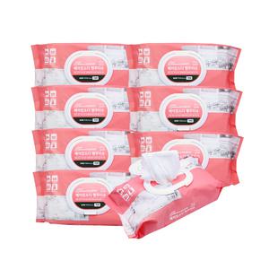 소프트네이처 베이킹소다 행주티슈 70매 8개 주방 청소 뽑아쓰는 물티슈 크린행주