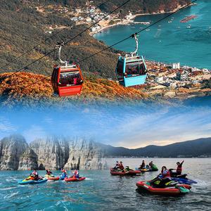 거제 파노라마 케이블카+바람의제트보트(~12.31)/해금강/수상레저/노자산케이블카/외도/이색여행코스