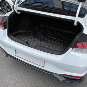 아반떼 CN7 튜닝 3D TPE 트렁크 매트 방수기능