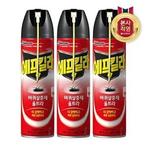 [에프킬라]에프킬라 바퀴 스프레이 울트라500ml x 3개