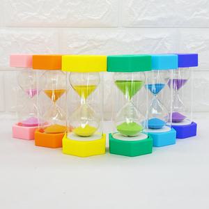 안전튼튼 칼라 모래시계 3분 양치시간 사우나 요리시간 수능문제풀이 아날로그타이머