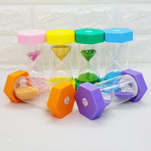 안전튼튼 칼라 모래시계 5분 양치시간 사우나 요리 수능문제풀이 아날로그 타이머