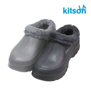 [키슨] 레이 여성 EVA 겨울용 퍼 슬리퍼