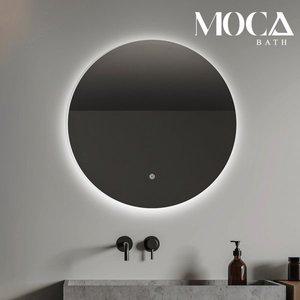 [모카바스]화장대 욕실 인테리어 거울 원형 LED 조명 거울