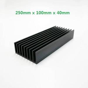 [제이큐]알루미늄 방열판 쿨러 히트싱크 대형 25010040B 검정