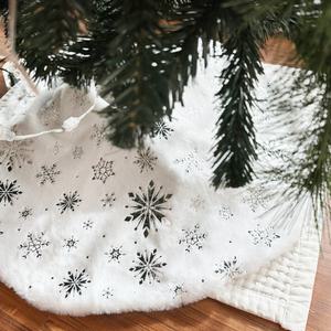 크리스마스 트리 스커트 카페트 러그 엘사 크리스탈 122cm 트리꾸미기 OR-ES122