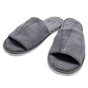 [지비유]고급 극세사 거실화_그레이/트임/호텔객실화 슬리퍼