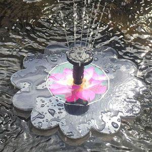 [NS홈쇼핑]에코벨 태양광 분수대 연꽃/조경 가드닝 미니 실내 연못 분수..