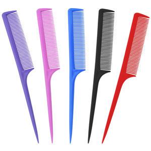 헤어 앞머리 일자 미용 꼬리빗