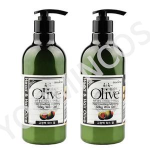 2개/아임세레느 올리브 실키 왁스젤 500g