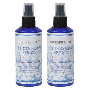 더허브스토리 아이스쿨링 스프레이, 220ml, 2개
