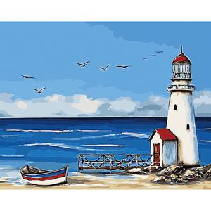 [신세계몰]투코비 DIY 유화그리기 40x50 빨간등대 5171