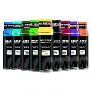 모로토우 어반파인아트 스페셜 시리즈 48색 컬러 균일한 분사 표면 보호 스프레이 영구적 도색 아트 아크릴