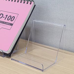 도서전시대 책표지진열대 투명전면받침 앞면 잡지 홍보책자