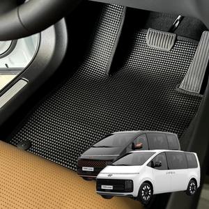 스타리아 라운지 투어러 1*2*3*4트렁크 그린 고무 카매트 자동차 차량용 매트 1열 운전석*조수석