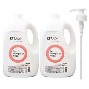 케라시스 엑스트라 데미지케어 대용량 린스 4000ml x 2개 펌프 리필용