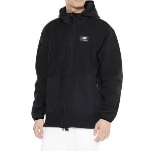 뉴발란스 올터레인 기모 남성 후드 집업 블랙 MJ23503-BK
