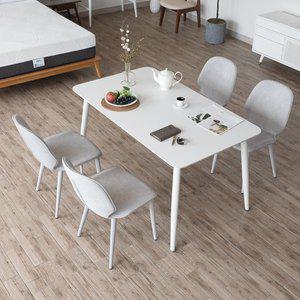 [이즈네이처] 아이리스 포세린 세라믹식탁 4인용식탁세트 조야원단의자+벤치의자