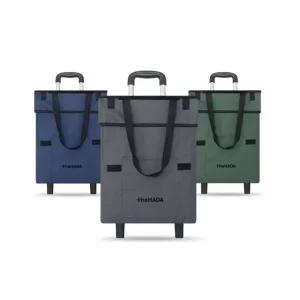 모니즈 접이식 패브릭 핸드카트 장바구니 컬러3종(+전용보냉백)