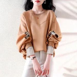 소매레이어드티블라우스