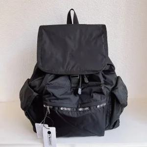 레스포삭 보이저 백팩 경량 방수 여행가방 직장인 백팩 블랙 산리오헬로키티 7839