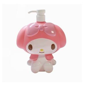 산리오 마이멜로디 입체 디스펜서 550ml / 욕실 샴푸통 공병 트리오 핸드솝 바디워시 용기