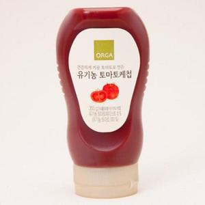 ORGA 유기농 토마토케첩 자취 혼밥 손님접대 부모님 아이들 간식 야식 술안주 355g